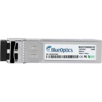 SFP28 siųstuvas-imtuvas BlueOptics BO27O856S1D (4TC7A88638-BO) — LC-Duplex, 10G/25GBASE-SR, daugiamodis 850nm, 100m, DDM, 0–70°C