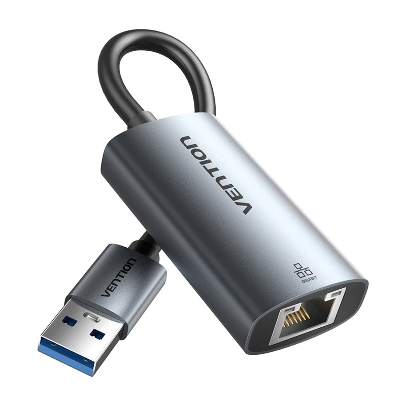 USB į Gigabit Ethernet adapteris Vention CEZ — pilkoji spalva
