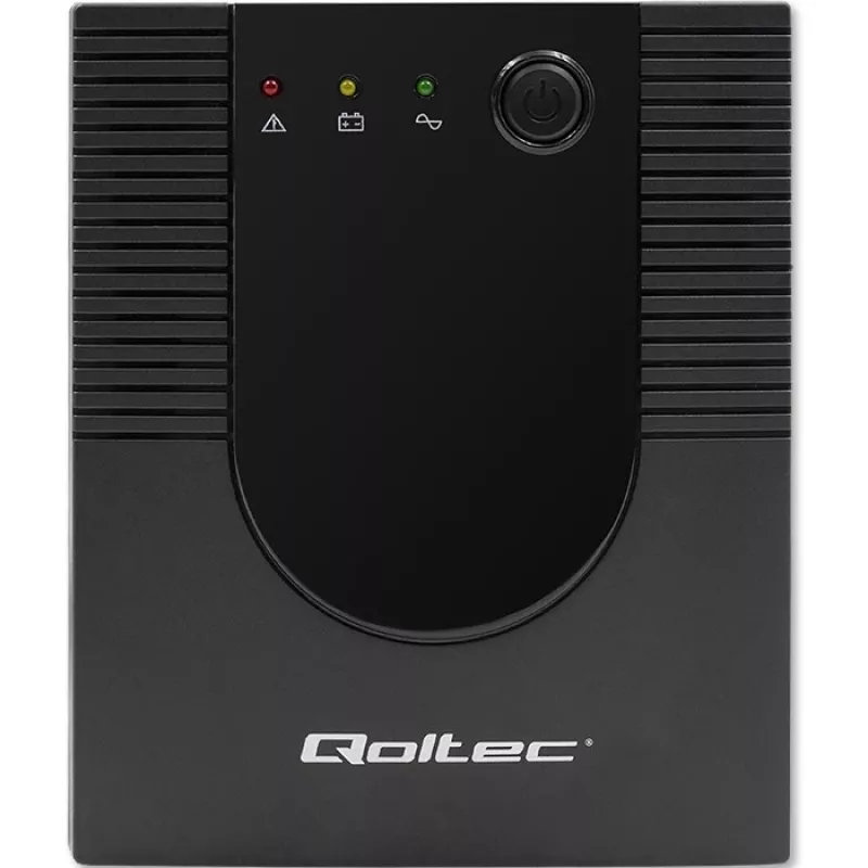 Nepertraukiamo maitinimo šaltinis UPS Qoltec 53775 1,2 kVA 720 W 4 AC lizdai