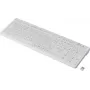 Renkforce RF-WRK-300 belaidė higieninė klaviatūra vokiškas QWERTZ išdėstymas balta matinė RF-6304712