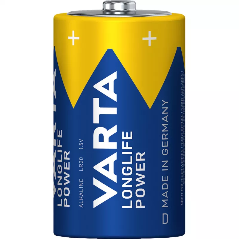 Baterijos Varta LONGLIFE Power D – 2 vnt. pakuotė