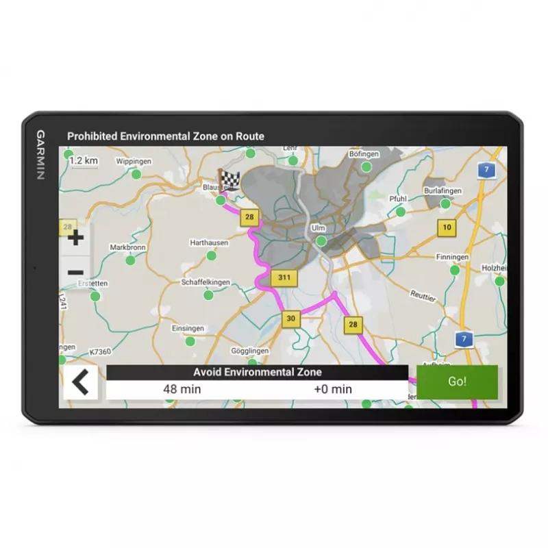 Garmin 1095 navigacijos sistema fiksuota 25,6 cm (10,1 colio) TFT lietimui jautrus ekranas 554 g Juoda (010-02749-10)