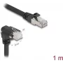 DeLOCK tinklo laidas 1 m Cat6 SF/UTP RJ-45 juodas