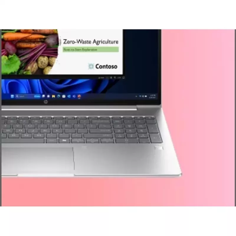 HP ProBook 4 16 G1i nešiojamas kompiuteris AI - 177 laipsnių vyrių dizainas - Intel Core Ultra 7 255H / 2 GHz - Win 11 Pro - GeForce RTX 3050 - 32 GB RAM - 1 TB SSD NVMe - 40,6 cm (16 colių)