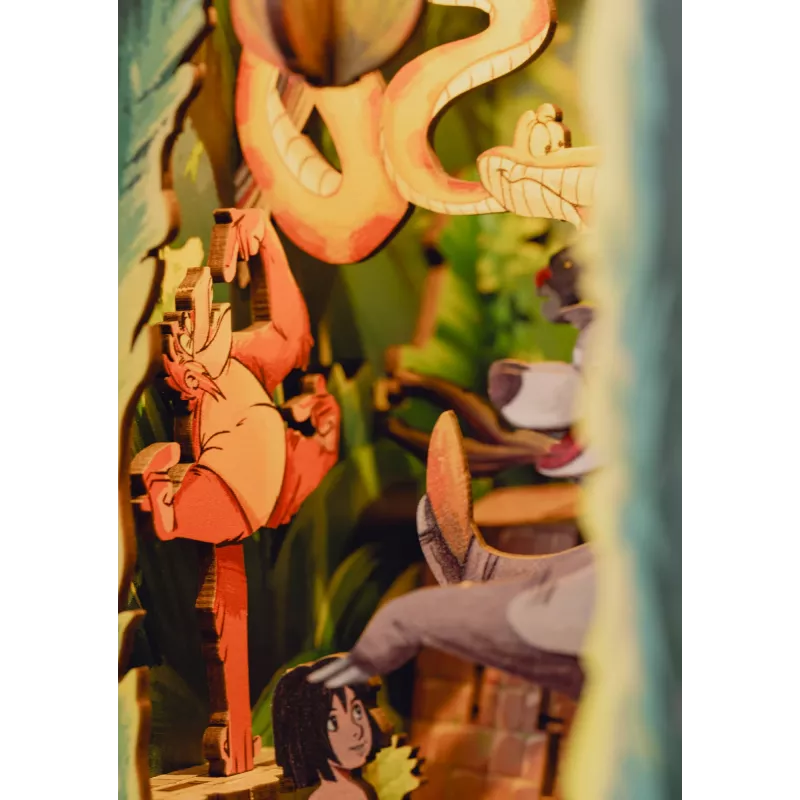 Plastikinis modelis REVELL Disney The Jungle Book Tiny Adventures 00535 – snap-fit figūrėlės, kolekcinis eksponatas