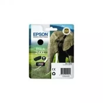 Epson 24XL Claria Photo HD kasetė, juoda, pigmentinis rašalas
