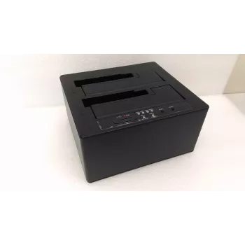 Raidsonic Icy Box IB-121CL-C31 CloneStation 2x HDD/SSD USB 3.1 (Gen 2) Type-C | NAUDOTA, ATNAUJINTA, BE ORIGINALIOS PAKUOTĖS IR INSTRUKCIJŲ