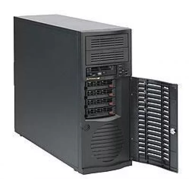 Serverio korpusas Supermicro SuperChassis 733TQ-668B Midi bokštas juodas