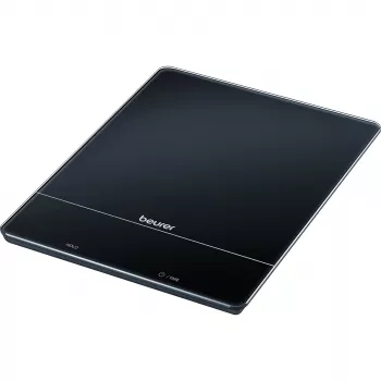 Virtuvinės svarstyklės Beurer KS 34 juodos, max 15.0 kg KS34XL