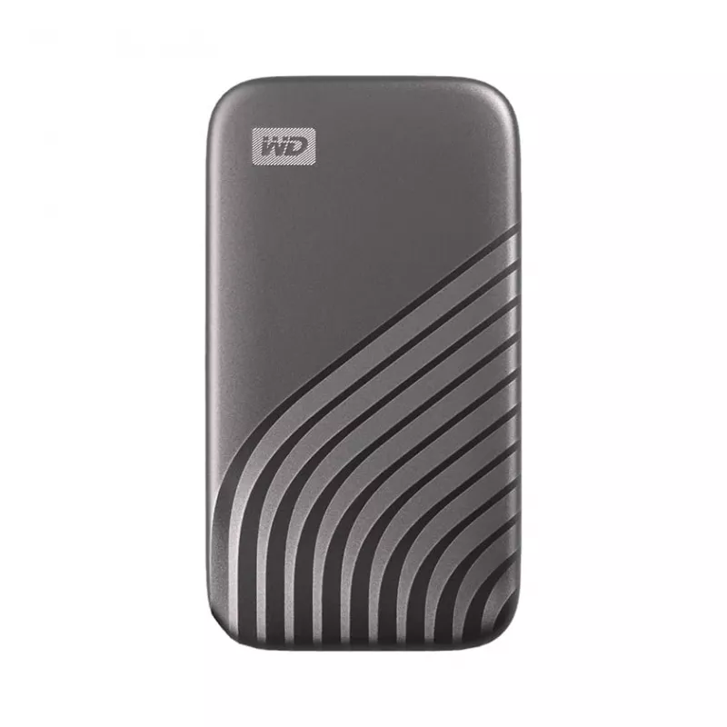 Išorinis SSD | WESTERN DIGITAL | My Passport | 1TB | USB-C | Rašymo greitis 1000 MB/s | Skaitymo greitis 1050 MB/s | WDBAGF0010BGY-WESN