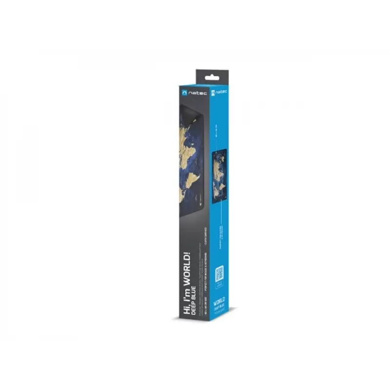 Pelėdalis Natec World Deep Blue 800x400 mm