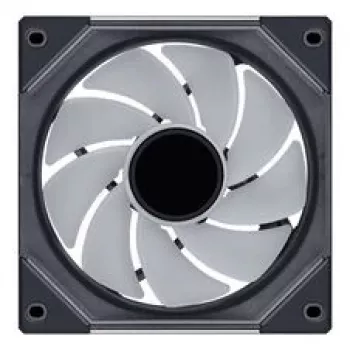 LIAN LI UNI FAN SL-INF 120 ARGB Reverse Blade PWM 4 rinkinys, juoda