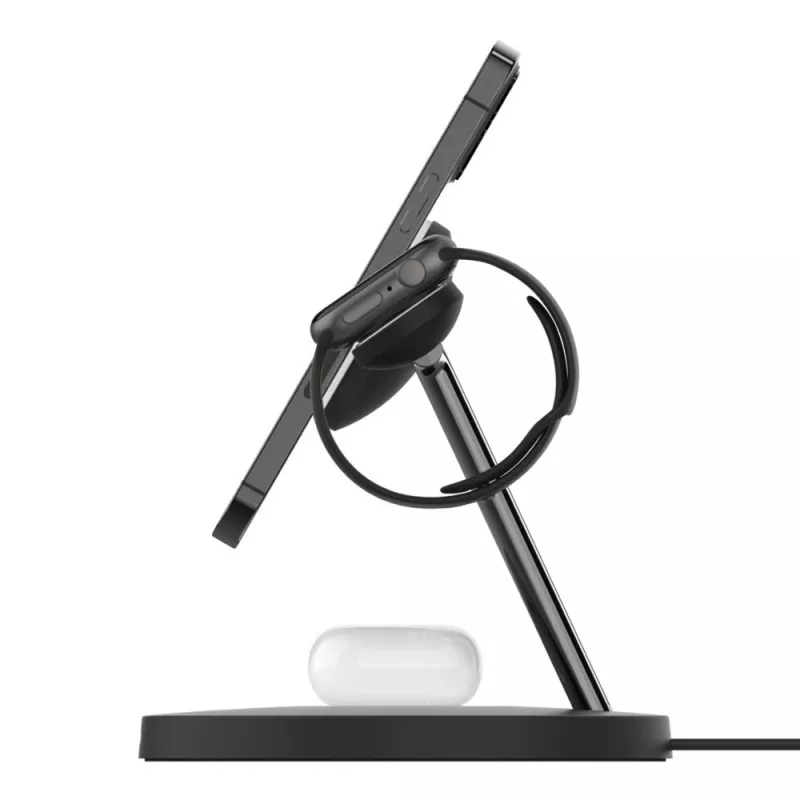 Belkin BoostCharge Pro belaidis krovikliukas su MagSafe, 15 W, juodas