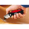 BESSEY DBKPH-SET naudojimo peilis su fiksuotu ašmeniu, juodas/raudonas