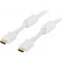 HDMI kabelis Deltaco HDMI-1020A 2m baltas