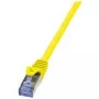 Logilink CQ3087S Ethernet Patch Cable geltonas
