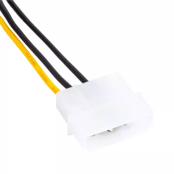 Akyga AK-CA-29 maitinimo adapteris iš 2 Molex į PCIe 8 kontaktų, 15 cm
