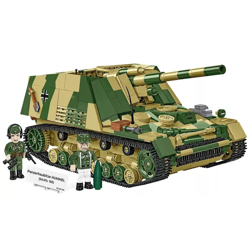 Konstruktorius Cobi Panzehaubitze Hummel 1118 dalių modelio rinkinys