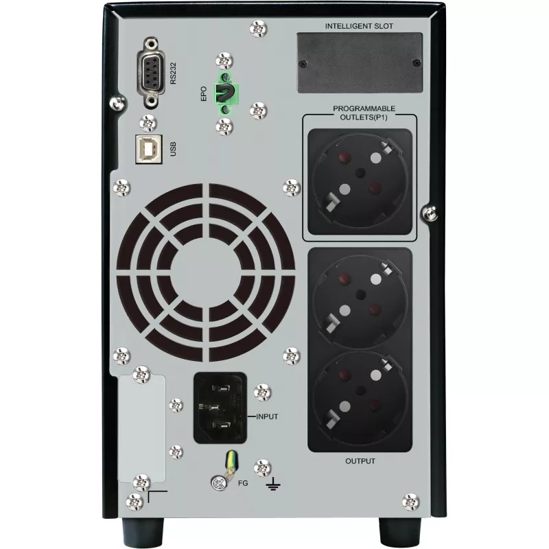 PowerWalker VI 1100 CW linijiškai interaktyvus nepertraukiamo maitinimo šaltinis (UPS) 1100 VA (1,1 kVA), 770 W, 7 Ah, RS-232, USB, juodas