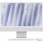 APPLE iMac Z1EJ 59,62 cm 23,5 colio standartinis stiklas M4 10 branduolių CPU / 10 branduolių GPU / 16 branduolių N.E. 16 GB 512 GB SSD Gbit Eth MM NumKey TID DE sidabrinis (Z1EJ-MWUV3D/A-07F02L)