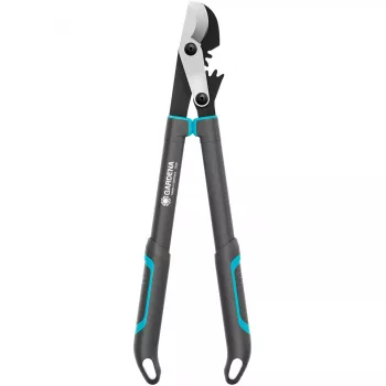 Genėjimo žirklės GARDENA EnergyCut Pro S, 60 cm rankena, pilka/turquoise