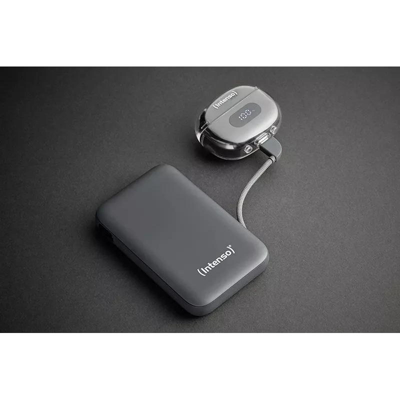 Power Bank USB 10000 mAh pilka S10000 7333034 Intenso