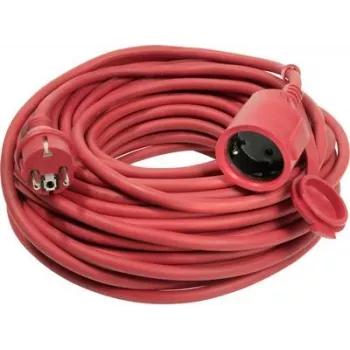 Prailginimo laidas AS Schwabe 60210, 16 A, raudonas, 10 m