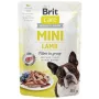 Šlapias paštetas šunims Brit Mini Lamb 85 g – ėriena, vieno baltymo, be grūdų