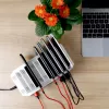 Įkrovimo stotelė Unitek Y-2190A — 10× USB prievadų (8×USB 2.0 + 2×USB 3.2 Gen1), belaidis įkrovimas, 96 W