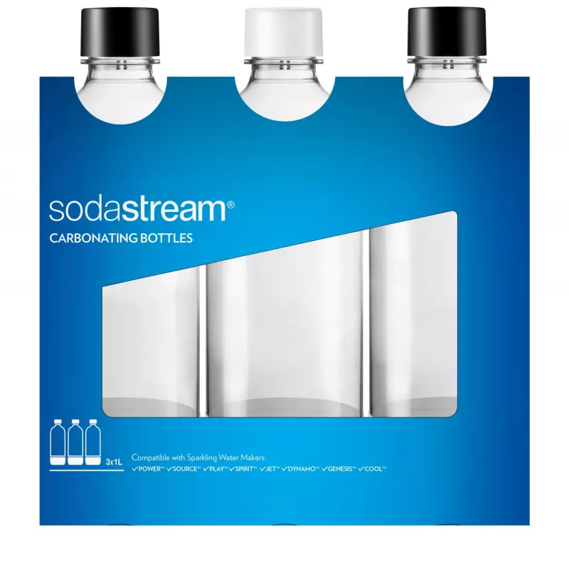 SodaStream gazuotas butelių rinkinys 2260525 3 vnt