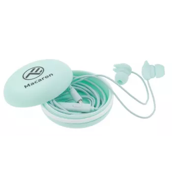 Ausinės Tellur In-Ear Macaron Mėlyna TLL162132