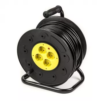 Ilgintuvas su rite 50m, 4 lizdai, 3x2,5mm2