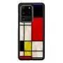 Apsauginis dėklas iKins Samsung Galaxy S20 Ultra — Mondrian Black