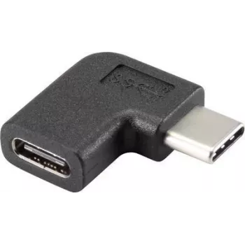 Renkforce USB 3.1 (Gen 2) adapteris [1x USB-C™ kištukas - 1x USB-C™ lizdas] 90° į dešinę lenktas (RF-4410232)