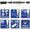 Staedtler Lumocolor permanent duo 348 B nuolatinis žymeklis juodas 1 vnt