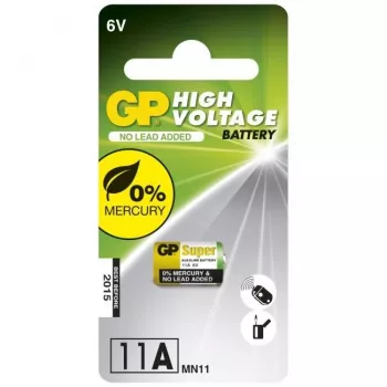 Vienkartinė baterija GP Batteries 103136 (MN11, 6 V, šarminė)