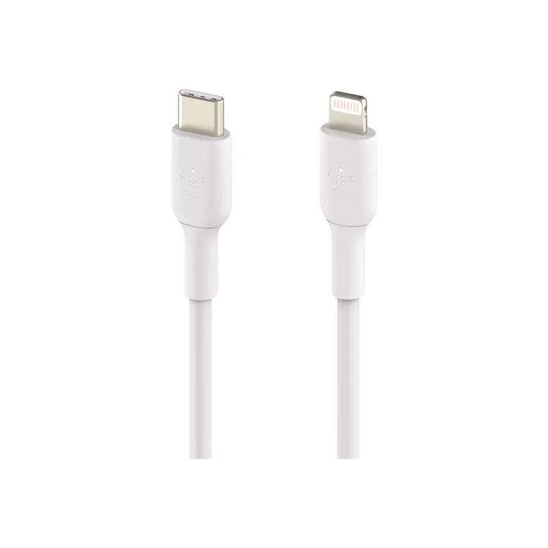 Kabelis Belkin BoostCharge USB-C / Lightning 2 m baltas