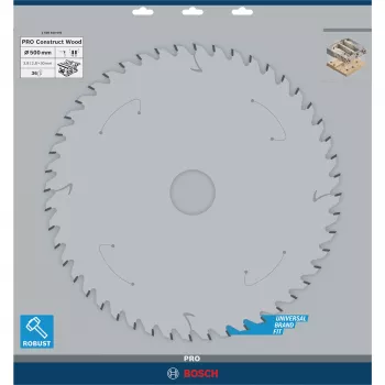 BOSCH pjūklas medžiui CONSTRU. WOOD 500x30x36z x3,8 mm su nagais