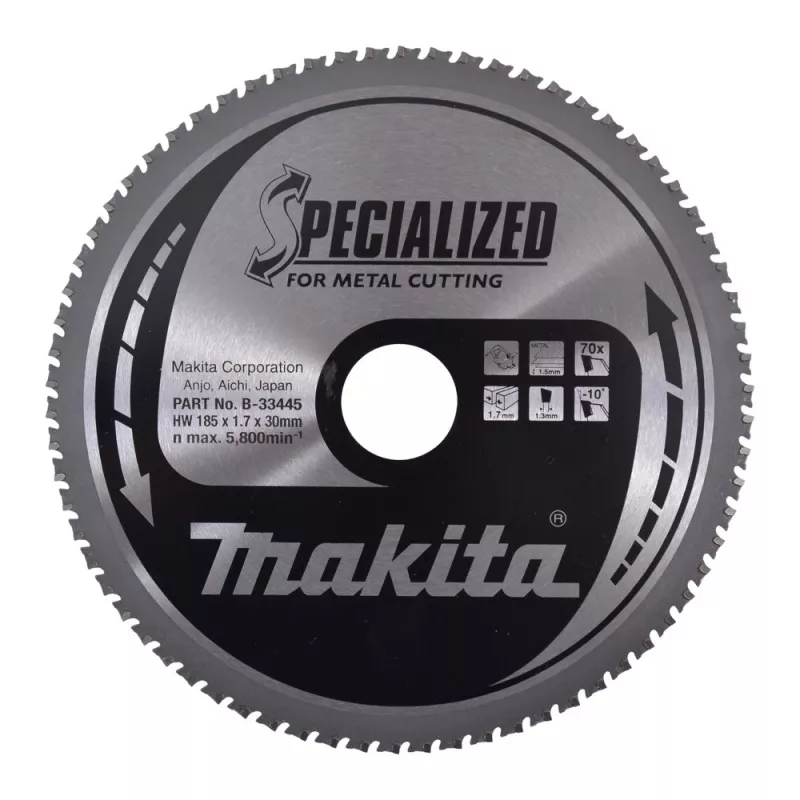 Makita specializuotas pjūklo diskas 18,5 cm 1 vnt.