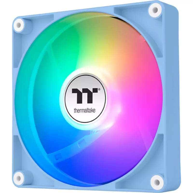 Thermaltake CT120 Reverse ARGB 120mm korpuso ventiliatoriai, Hydrangea Blue, 2 vnt. pakuotė