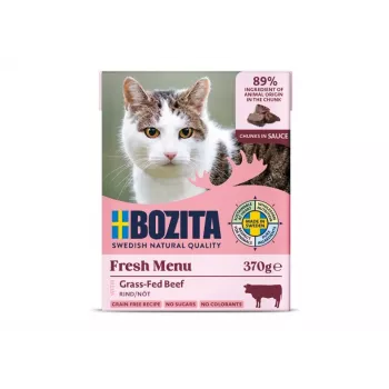BOZITA Beef in Sauce - šlapias ėdalas katėms - 370 g