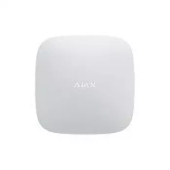 Ajax Hub 2 4G balta – centrinis apsaugos sistemos valdiklis su 4G palaikymu