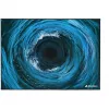 Sharkoon SKILLER SFM12 Undertow grindų apsauginis kilimėlis, 140 x 100 cm, juodas/mėlynas/baltas
