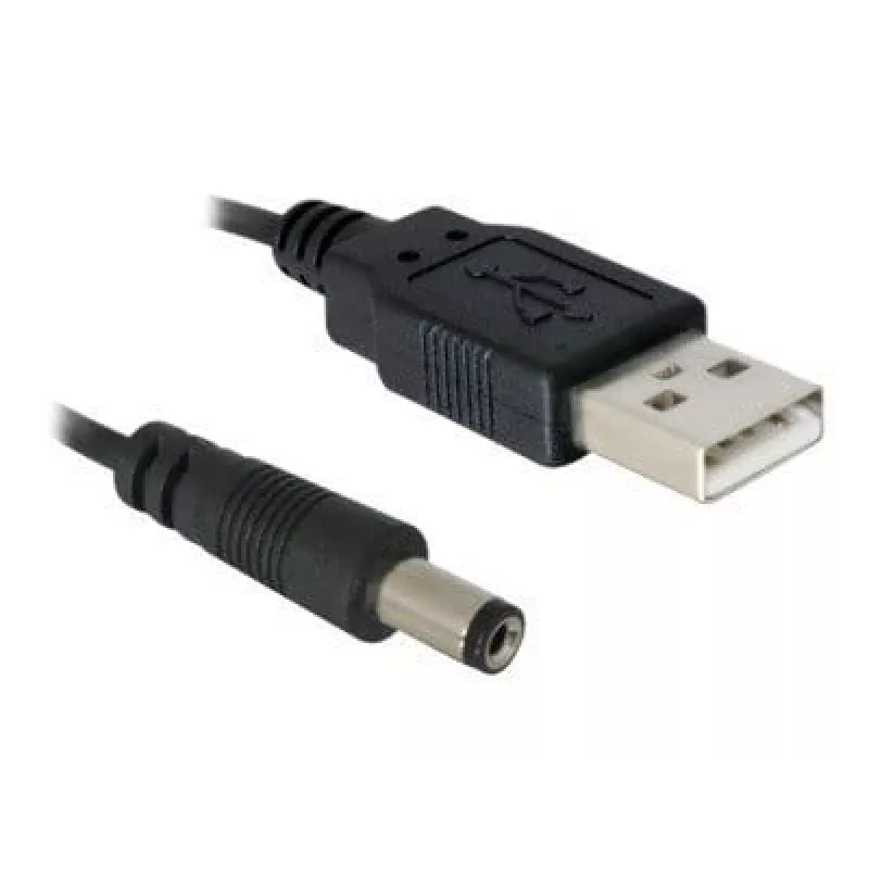 USB maitinimo laidas DeLOCK 82197 1m USB A vyras/vyras
