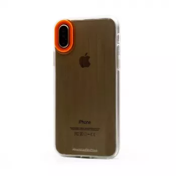 Dėklas telefonui Devia Yonger Series iPhone XS Max 6,5 colio, oranžinis