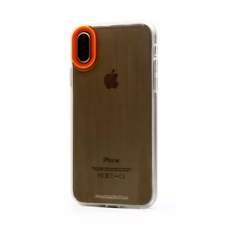 Dėklas telefonui Devia Yonger Series iPhone XS Max 6,5 colio, oranžinis