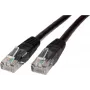 MediaRange Patch-Cable RJ-45 (vyriškas) į RJ-45 (vyriškas) - 2,0 m - Ekranuotas - CAT 6 - Juoda (MRCS125)