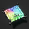 Vandens blokas Barrow LTYK3-04I Black Acrylic RGB CPU aušinimui, akrilinis viršus, RGB apšvietimas