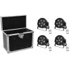 EUROLITE LED rinkinys 4x SLS-603 su dėklu EC-SL4M, modelis 20000306