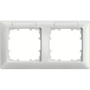 Siemens 5TG25521 lizdo/tinklo dangtelis Titanium, Baltas
